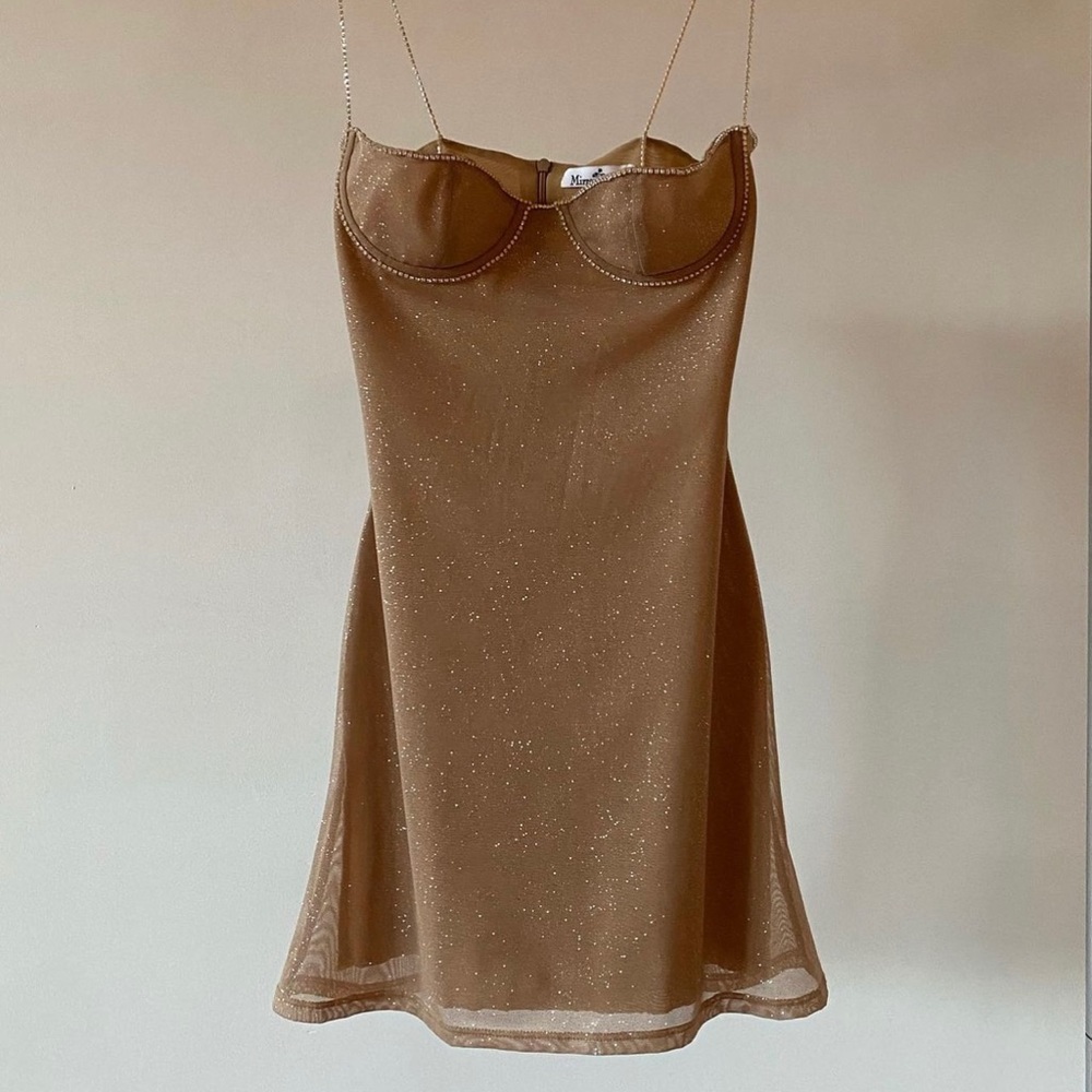 Mirror Palais Fairy Dress - Sand